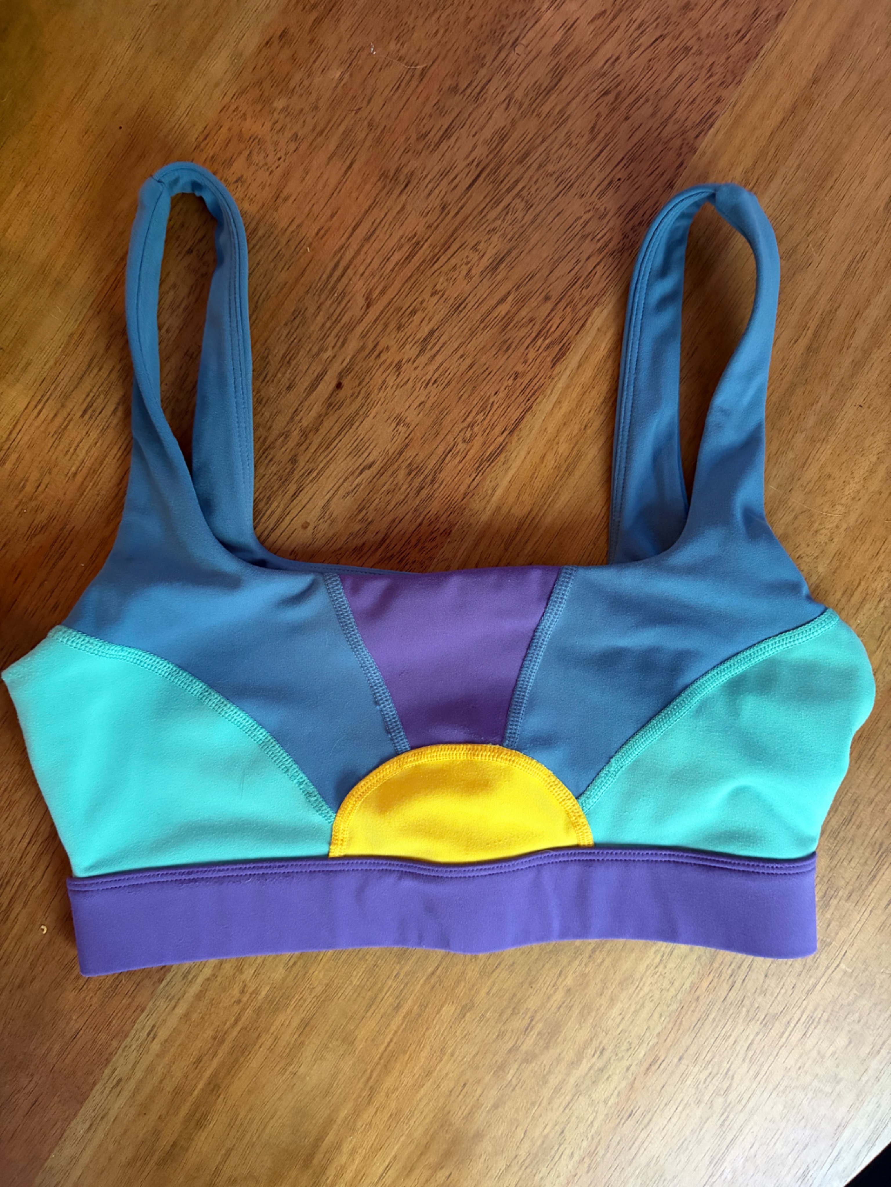 L*Space Sunburst Sports Bra. Like New. Smoke Free Home. Super Comfy & Cute!